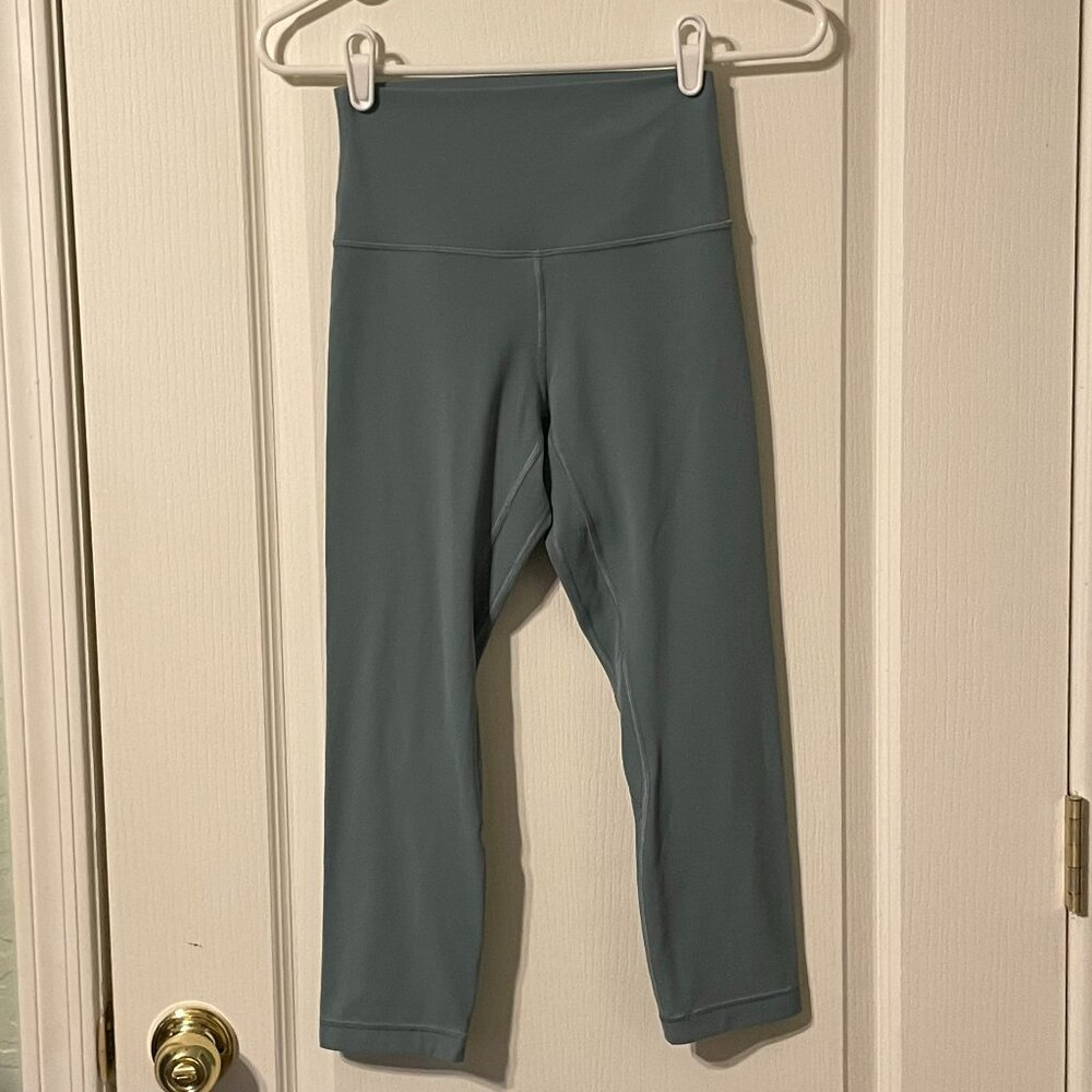 Lululemon Align High-Rise Pant 28" – Tidewater Teal – Size 4 EUC RARE - Picture 2 of 6